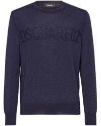 DSquared² - Trui Met Logoprint - Lyst