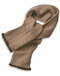 yahae - Mixed-Knit Scarf - Lyst