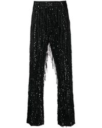 Amiri - Sequin-embellished Tailored Trousers - Lyst
