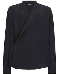 Dolce & Gabbana - Chemise À Design Cache-Cœur - Lyst