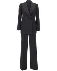 Tagliatore - S-Eleniaad Double-Breasted Trouser Suit - Lyst