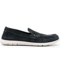 Clarks - Flexway Step Suede Loafers - Lyst