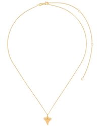 True Rocks - Shark Tooth Pendant Necklace - Lyst