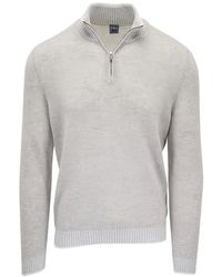 Fedeli - Half-Zip Cashmere Sweater - Lyst