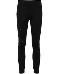 On Shoes - Cropped-Leggings mit Logo-Print - Lyst