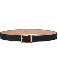 Thom Browne - Pebble-Grain Metal-Loop Belt - Lyst
