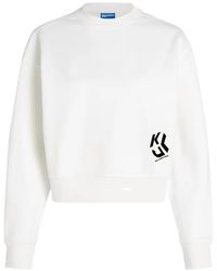 KARL LAGERFELD - Monogram Sweatshirt - Lyst