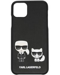 KARL LAGERFELD - Karl & Choupette Iphone 11 Case - Lyst