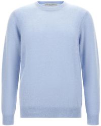 LARMERI STUDIO - Crew-Neck Cashmere Sweater - Lyst