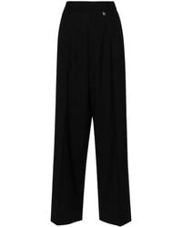 GIUSEPPE DI MORABITO - High-Waisted Tailored Wool Trousers - Lyst