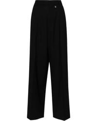 GIUSEPPE DI MORABITO - High-Waisted Tailored Wool Trousers - Lyst