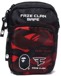 A Bathing Ape - Clutch Mit Camouflage-Print - Lyst