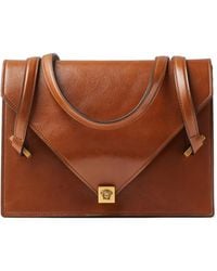 Versace - Severine Leather Shoulder Bag - Lyst