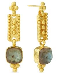 Ottoman Hands - Labradorite Shahrzad Drop Earrings - Lyst