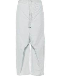 Lemaire - Drawstring-fastening Cropped Trousers - Lyst