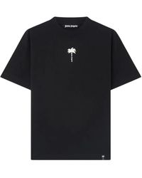 Palm Angels - Palm Tree Statement Reg T-Shirt - Lyst