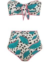 Brigitte Bardot - Bikini Mit Grafischem Print - Lyst