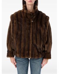 DUCIE - Katja Faux-Fur Coat - Lyst