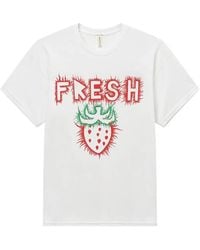 WESTFALL - Strawberry-Print T-Shirt - Lyst