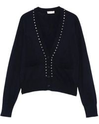Liu Jo - Cardigan À Ornements En Cristal - Lyst