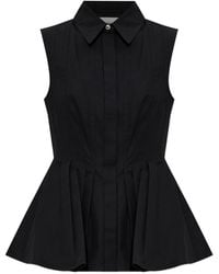 Sportmax - Certosa Pleated-Detail Shirt - Lyst