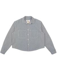 Naked & Famous - Chemise Princeton À Rayures - Lyst