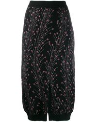 Marco De Vincenzo - Floral Embroidered Skirt - Lyst