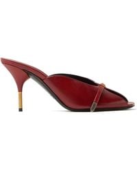 Versace - Mules Nyx 80 Mm En Cuir - Lyst