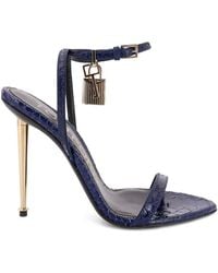 Tom Ford - Sandales En Cuir À Talon - Lyst