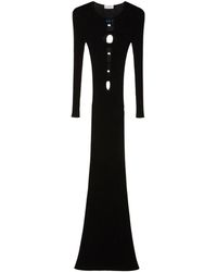 Off-White c/o Virgil Abloh - カットアウト ニットドレス - Lyst
