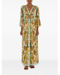 FARM Rio - Sand-Marine-Garden Maxi Dress - Lyst