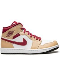 Nike - Air 1 Mid "Light Curry" Sneakers - Lyst