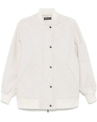 DR. HOPE - Brushed-Effect Bomber Jacket - Lyst