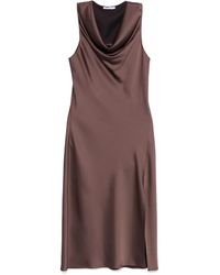 Patrizia Pepe - Satijnen Midi-Jurk - Lyst