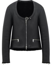 Courreges - Holistic Shearling Jacket - Lyst