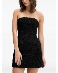 Bardot - Robe-Bustier Courte Karoline À Fleurs Appliquées - Lyst