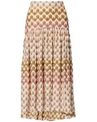 Missoni - Rock Damen Zigzag-Knit Skirt - Lyst