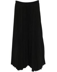 Styland - Pleated A-Line Maxi Skirt - Lyst