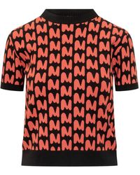 MSGM - Knit Tshirt - Lyst