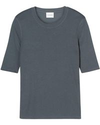 Closed - T-Shirt mit rundem Ausschnitt - Lyst