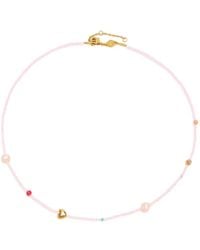 Anni Lu - Collier De Perles Orné D'Un Cœur - Lyst