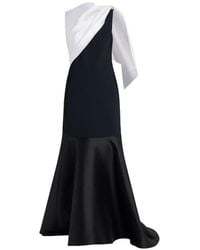 Greta Constantine - Draped Gown Dress - Lyst