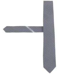 Ferragamo - Gancini-Pattern Silk Tie - Lyst