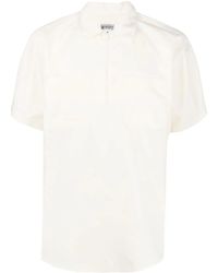 Engineered Garments - Chemise En Coton Mélangé À Col Zippé - Lyst