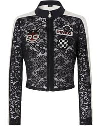 Pinko - Jack Met Bloemenkant - Lyst