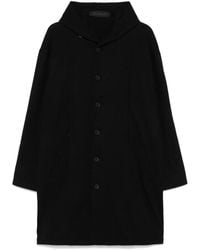 Transit - Virgin Wool Hooded Coat - Lyst