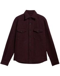 Fortela - Brushed Pocket Overshirt - Lyst