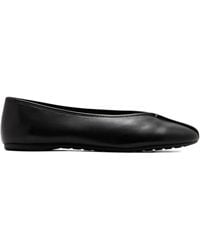 Vince - Ori Leather Ballet Flats - Lyst