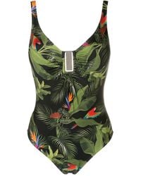 Lygia & Nanny - Maillot De Bain Mirassol À Imprimé Feuillage - Lyst