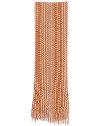 Missoni - Zigzag-Knit Fringed Scarf - Lyst
